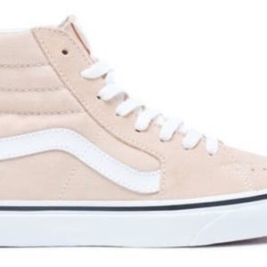 Pink Suede High top Vans